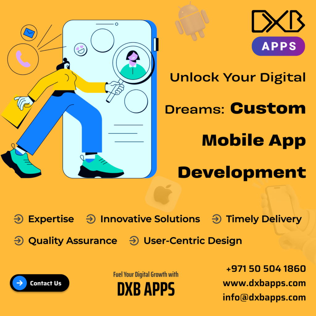 Mobile app development Dubai
