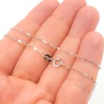 white gold necklace chain