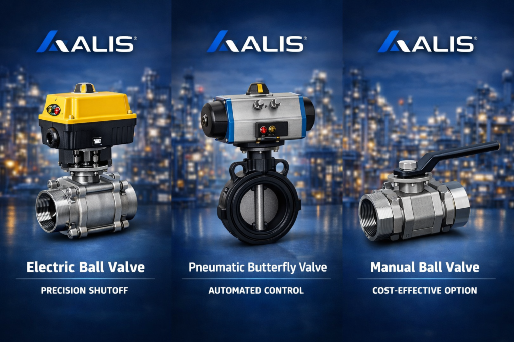 Ball Valve vs Butterfly valve
