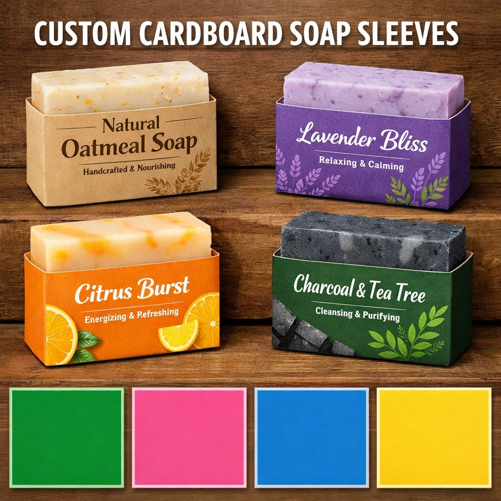 Custom Cardboard Soap Sleeves