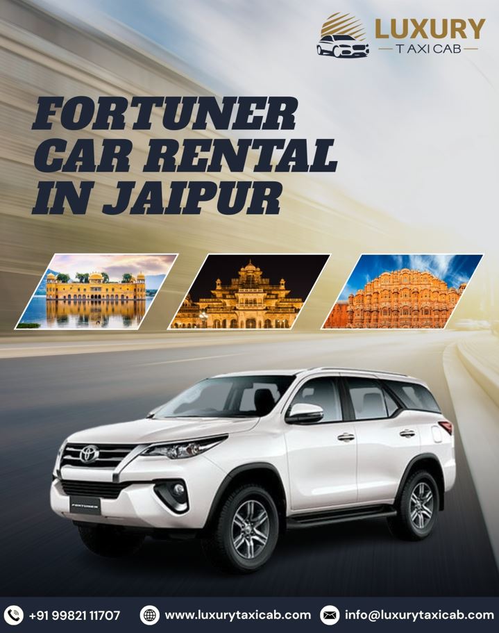 Fortuner Car Rental In Jaipur