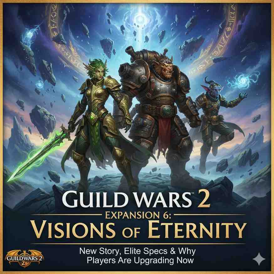 Guild Wars 2 Expansion 6 Visions of Eternity – New Story, Elite