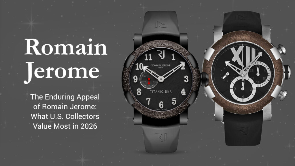 Romain Jerome watches 2026