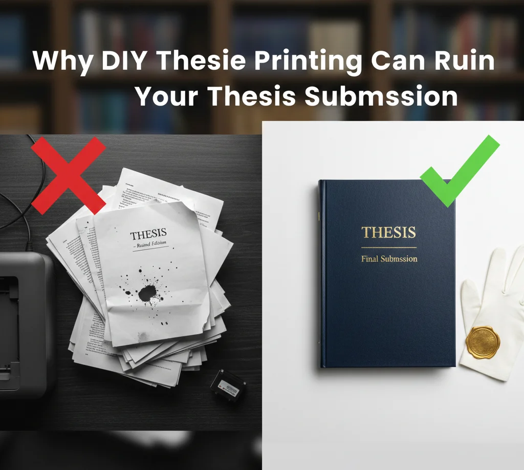 The Printing Mistakes of Local Shops That Can Ruin Your Thesis