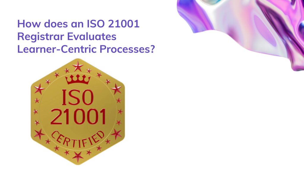 iso 21001 registrar