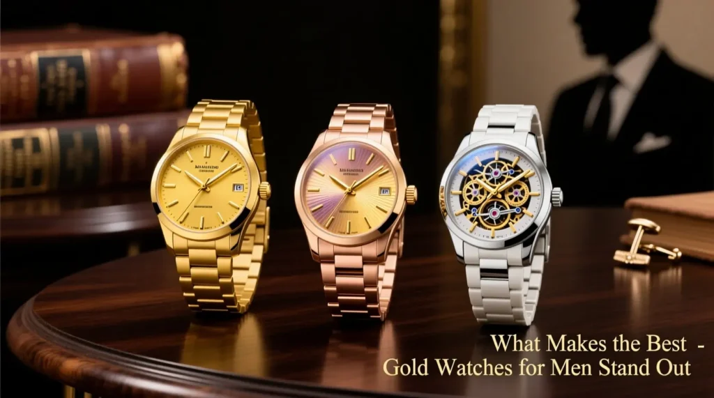 What Makes the Best Gold Watches for Men Stand Out