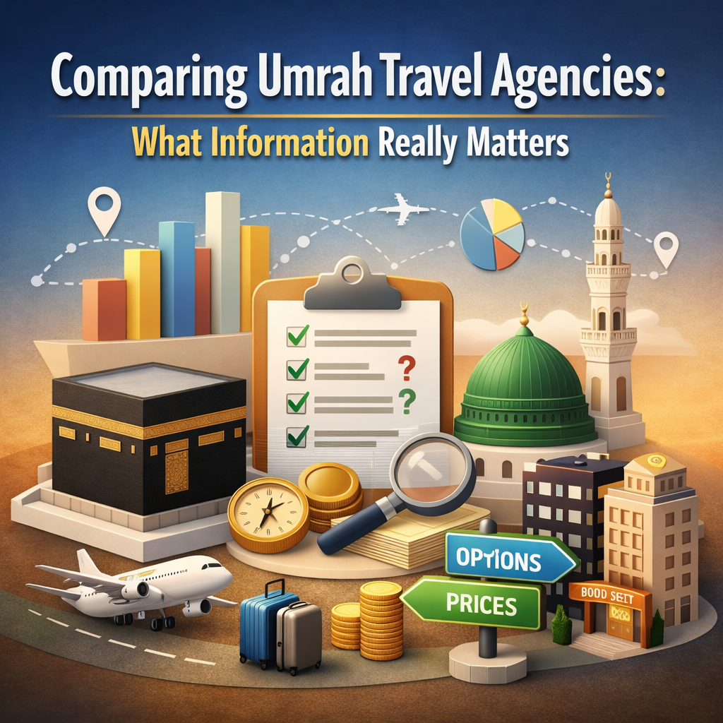 Comparing Umrah Travel Agencies: What Information Really Matters