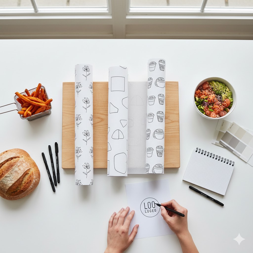 custom greasproof paper