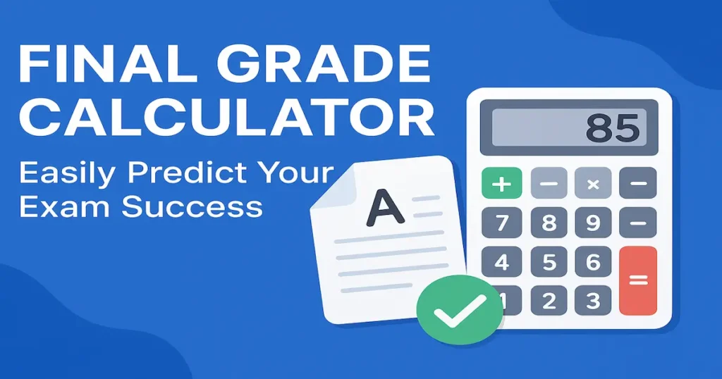 6 Reasons to Use a Final Grade Calculator