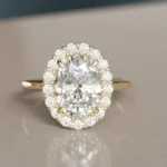 Classic Sophistication in Vintage Oval Engagement Rings
