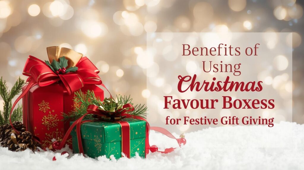 Benefits of Using Christmas Favour Boxes for Festive Gift Giving