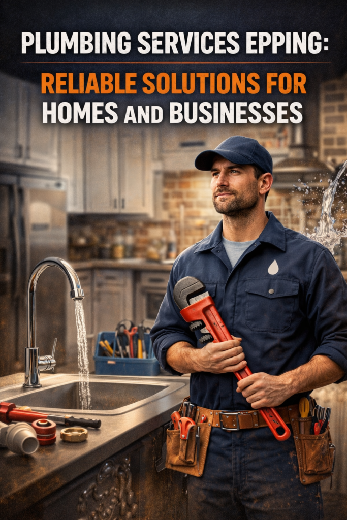 Plumbing Services Epping: Reliable Solutions for Homes and Businesses