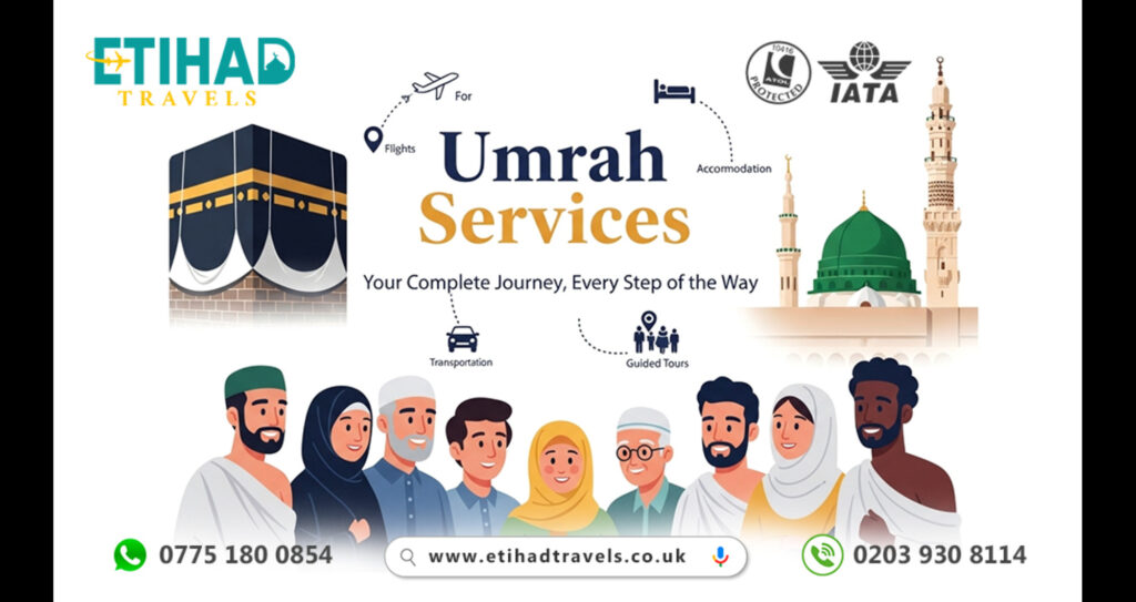 umrah services from london